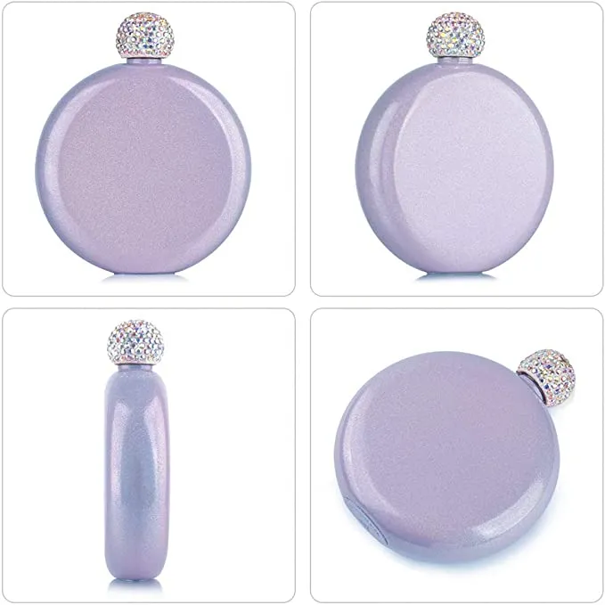 5oz round hip flask